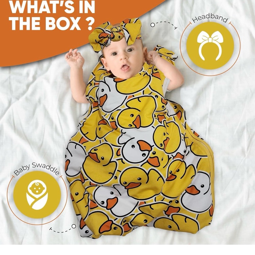 Baby sleep sack premium 0-6months cute stylish duck safe